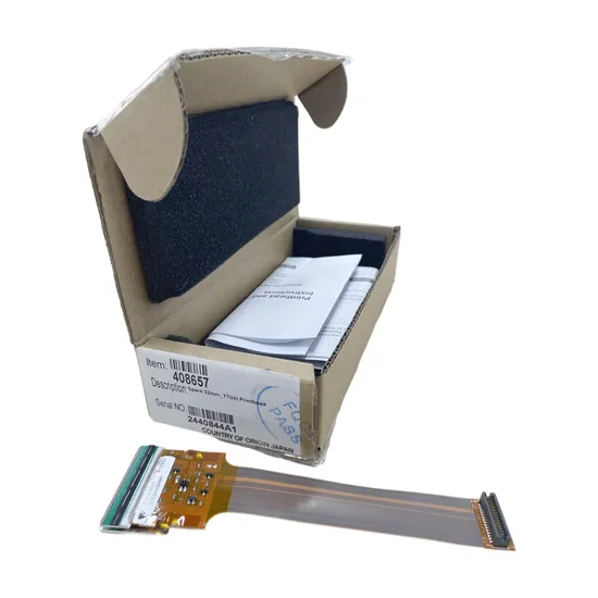 Cabeça de impressão térmica videojet 6330 tto original 408657 para impressora videojet tto, impressora de transferência térmica